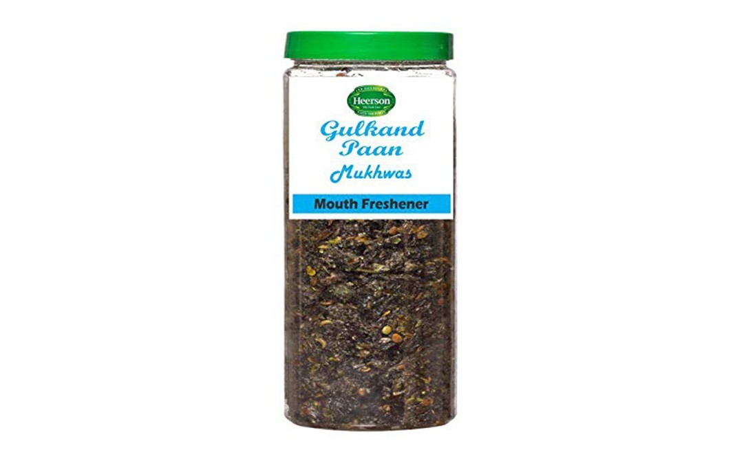 Heerson Gulkand Paan Mukhwas, Mouth Freshner   Plastic Jar  100 grams